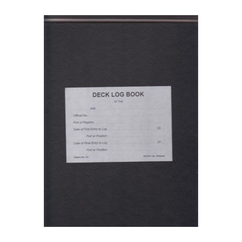 Brown, Son & Ferguson Ltd - LBK0003 - Deck Log Book