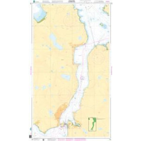 Kartverket - 490 - Ulvesundet med Måloy havn