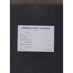 Brown, Son & Ferguson Ltd - Bridge & deck log book (pattern n°133)