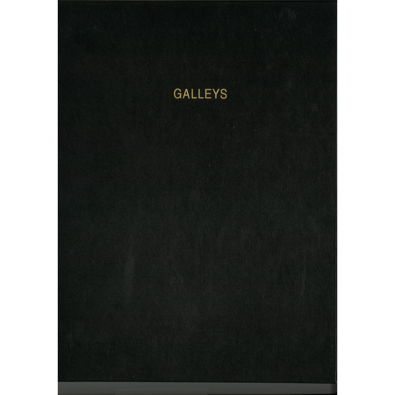 BookFactory - Galley log book