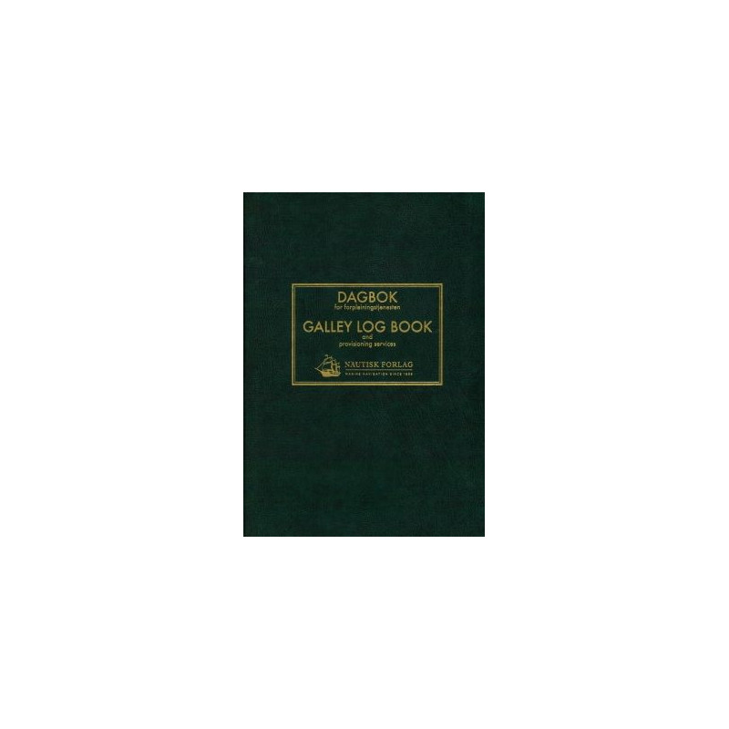 Nautisk Forlag - Galley log book (dagbok)