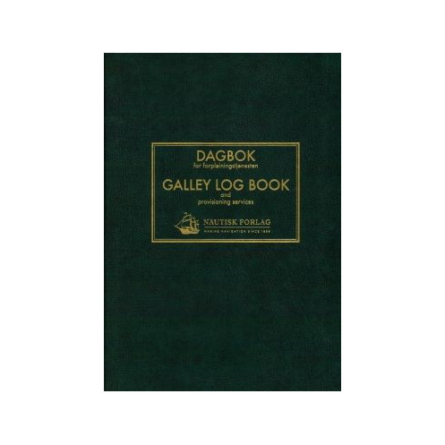 Nautisk Forlag - Galley log book (dagbok)