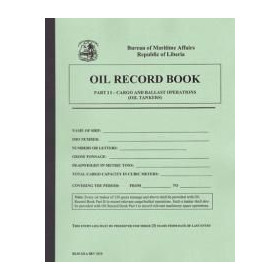 Liberia Maritime Authority - Liberian oil record book part 2 - oil tankers