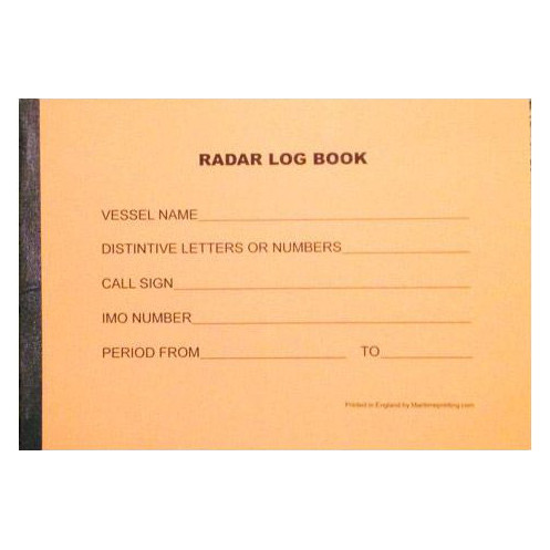 Radar log book Radar log book