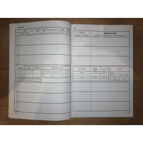 LJB - Journal de bord Hauturier 1 moteur - 31 jours - A4