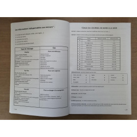 LJB - PL116FE - Journal de bord Hauturier 1 moteur A4 - Bridge log book 1 engine - 92 jours - A4