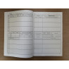 LJB - Journal de bord Hauturier 1 moteur A4 - Bridge log book 1 engine - 92 jours - A4