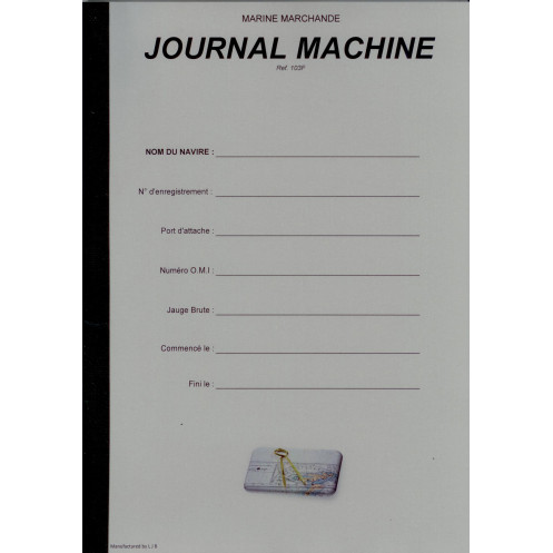 LJB - Journal machine A4 2 mois 12 Cyl