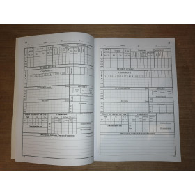 LJB - 103F - Journal machine A4 2 mois 12 Cyl