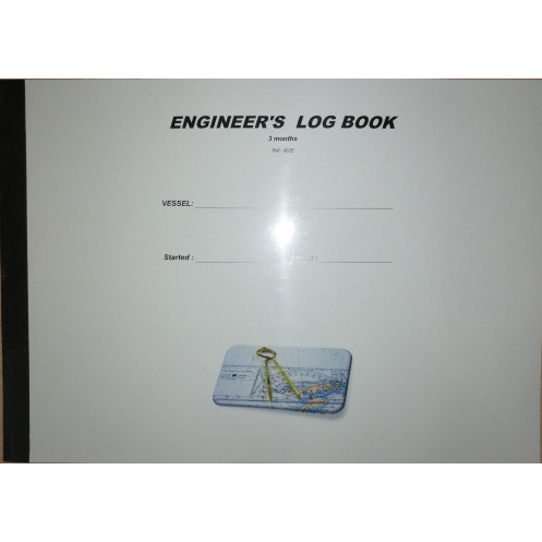 LJB - 422E - Engineer's log book 9 cyl 3 months A3