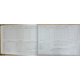 LJB - 422E - Engineer's log book 9 cyl 3 months A3