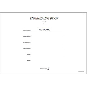 LJB - 23004E - Engine Log Book - 3 months