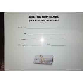 LJB - Bon de commande pour dotation médicale C