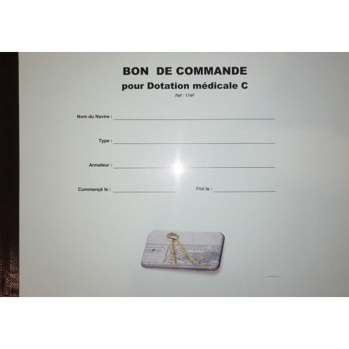 LJB - Bon de commande pour dotation médicale C