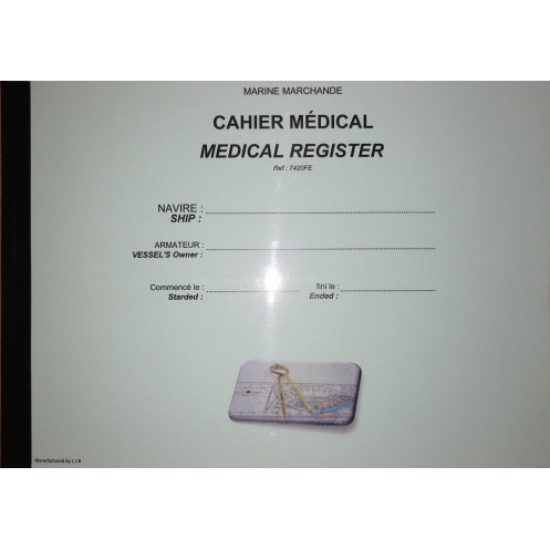 LJB - Registre médical - Medical Treatement Log LJB - Registre médical - Medical Treatement Log