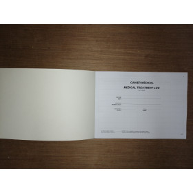 LJB - Registre médical - Medical Treatement Log