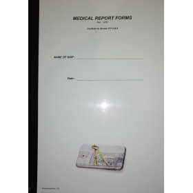 LJB - Medical Report Form Teleconsultation Bundle of 5 sheets colored
