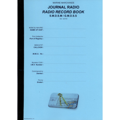 LJB - 901FE - GMDSS radio record book