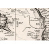 Reproduction carte marine ancienne de la Côte de la Normandie et Bretagne, Chausey, Jersey en 1750 - V2