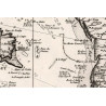 Reproduction of old nautical chart of the Normandy and Brittany, Chausey, Jersey in 1750 - V2