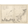 Reproduction carte marine ancienne - 839 - SAINT-MALO (Abords) - FRANCE (Côte Nord) - ATLANTIQUE, MANCHE - (1836 - 1893)