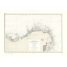 Reproduction carte marine ancienne - 846 - BARFLEUR (Abords), QUERQUEVILLE, SAINT VAAST LA HOUGUE - FRANCE (Côte Nord) - ATLANTI