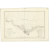Reproduction carte marine ancienne - 883 - CHERBOURG (Rade) - FRANCE (Côte Nord) - ATLANTIQUE, MANCHE - (1838 - 1886)