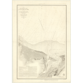 Carte marine ancienne - 891 - CAEN (Rade) - FRANCE (Côte Nord) - Atlantique, MANCHE - (1839 - 1986)
