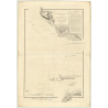 Reproduction carte marine ancienne - 892 - SEINE (Embouchure), HAVRE (Abords) - FRANCE (Côte Nord) - ATLANTIQUE, MANCHE - (1839