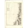 Reproduction carte marine ancienne - 921 - BOULOGNE (Abords) - FRANCE (Côte Nord) - ATLANTIQUE, MANCHE - (1840 - 1880)