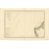Reproduction carte marine ancienne - 922 - BLANC NEZ (Cap), AMBLETEUSE - FRANCE (Côte Nord) - ATLANTIQUE, MANCHE, NORD (Mer) - (