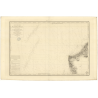 Carte marine ancienne - 922 - BLANC NEZ (Cap), AMBLETEUSE - FRANCE (Côte Nord) - ATLANTIQUE, MANCHE, NORD (Mer) - (1840 - 1883)