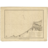 Reproduction carte marine ancienne - 932 - FECAMP (Abords) - FRANCE (Côte Nord) - ATLANTIQUE, MANCHE - (1841 - 1991)