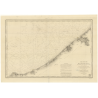 Reproduction carte marine ancienne - 934 - TREPORT, AILLY (Pointe) - FRANCE (Côte Nord) - ATLANTIQUE, MANCHE - (1841 - 1988)