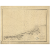Reproduction carte marine ancienne - 935 - DIEPPE (Abords) - FRANCE (Côte Nord) - ATLANTIQUE, MANCHE - (1841 - 1946)