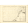 Carte marine ancienne - 937 - SAINT QUENTIN (Pointe), TREPORT - FRANCE (Côte Nord) - ATLANTIQUE, MANCHE - (1841 - 1882)