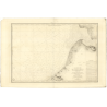 Reproduction carte marine ancienne - 937 - SAINT QUENTIN (Pointe), TREPORT - FRANCE (Côte Nord) - ATLANTIQUE, MANCHE - (1841 - 1
