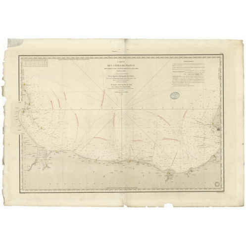 Reproduction carte marine ancienne - 944 - SEINE (Baie), HEVE (Cap), BARFLEUR (Pointe) - FRANCE (Côte Nord) - ATLANTIQUE, MANCHE Reproduction carte marine ancienne - 944 - SEINE (Baie), HEVE (Cap), BARFLEUR (Pointe) - FRANCE (Côte Nord) - ATLANTIQUE, MANCHE