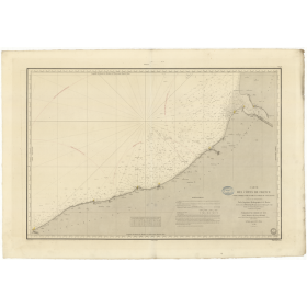 Carte marine ancienne - 946 - SAINT QUENTIN (Pointe), FECAMP - FRANCE (Côte Nord) - ATLANTIQUE, MANCHE - (1841 - 1902)