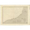 Reproduction carte marine ancienne Shom - 946 - SAINT QUENTIN (Pointe), FECAMP - FRANCE (Côte Nord) - Atlantique,MANCHE