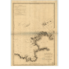 Reproduction of old nautical chart - 956 - TOME (île), BEG AN FRY - FRANCE (Côte Nord) - ATLANTIQUE, MANCHE - (1842 - 1946)