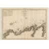 Carte marine ancienne - 967 - HEAUX DE BREHAT, GRANDE (île) - FRANCE (Côte Nord) - ATLANTIQUE, MANCHE - (1842 - 1997)