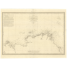 Reproduction carte marine ancienne - 970 - BREHAT (île), BATZ (île) - FRANCE (Côte Nord) - ATLANTIQUE, MANCHE - (1843 - 1985)