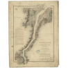 Reproduction carte marine ancienne Shom - 973 - TREGUIER (Rivière) - FRANCE (Côte Nord) - Atlantique,MANCHE - (1843 -
