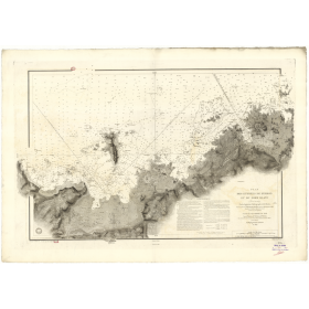 Reproduction carte marine ancienne - 974 - PORT BLANC, PERROS (Anse) - FRANCE (Côte Nord) - ATLANTIQUE, MANCHE - (1843 - 1995)
