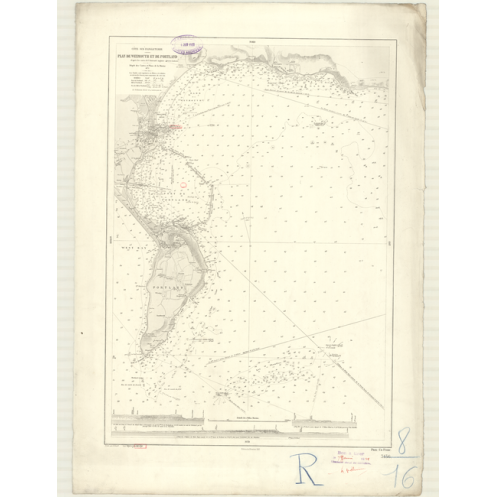 Carte marine ancienne - 3136 - WEYMOUTH (Port), PORTLAND (Port) - ANGLETERRE (Côte Sud) - ATLANTIQUE, MANCHE - (1872 - 1978)