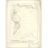 Reproduction carte marine ancienne - 3136 - WEYMOUTH (Port), PORTLAND (Port) - ANGLETERRE (Côte Sud) - ATLANTIQUE, MANCHE - (187