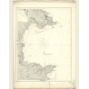 Reproduction carte marine ancienne - 3137 - TOR BAY - ANGLETERRE (Côte Sud) - ATLANTIQUE, MANCHE - (1872 - 1910)