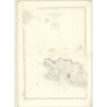 Reproduction carte marine ancienne - 3142 - JERSEY (île), SERK (île) - ATLANTIQUE, MANCHE - (1872 - ?)