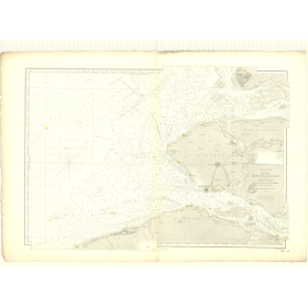 Reproduction carte marine ancienne - 3315 - ESCAUT (Embouchure) - ALLEMAGNE - ATLANTIQUE, NORD (Mer) - (1874 - 1914)